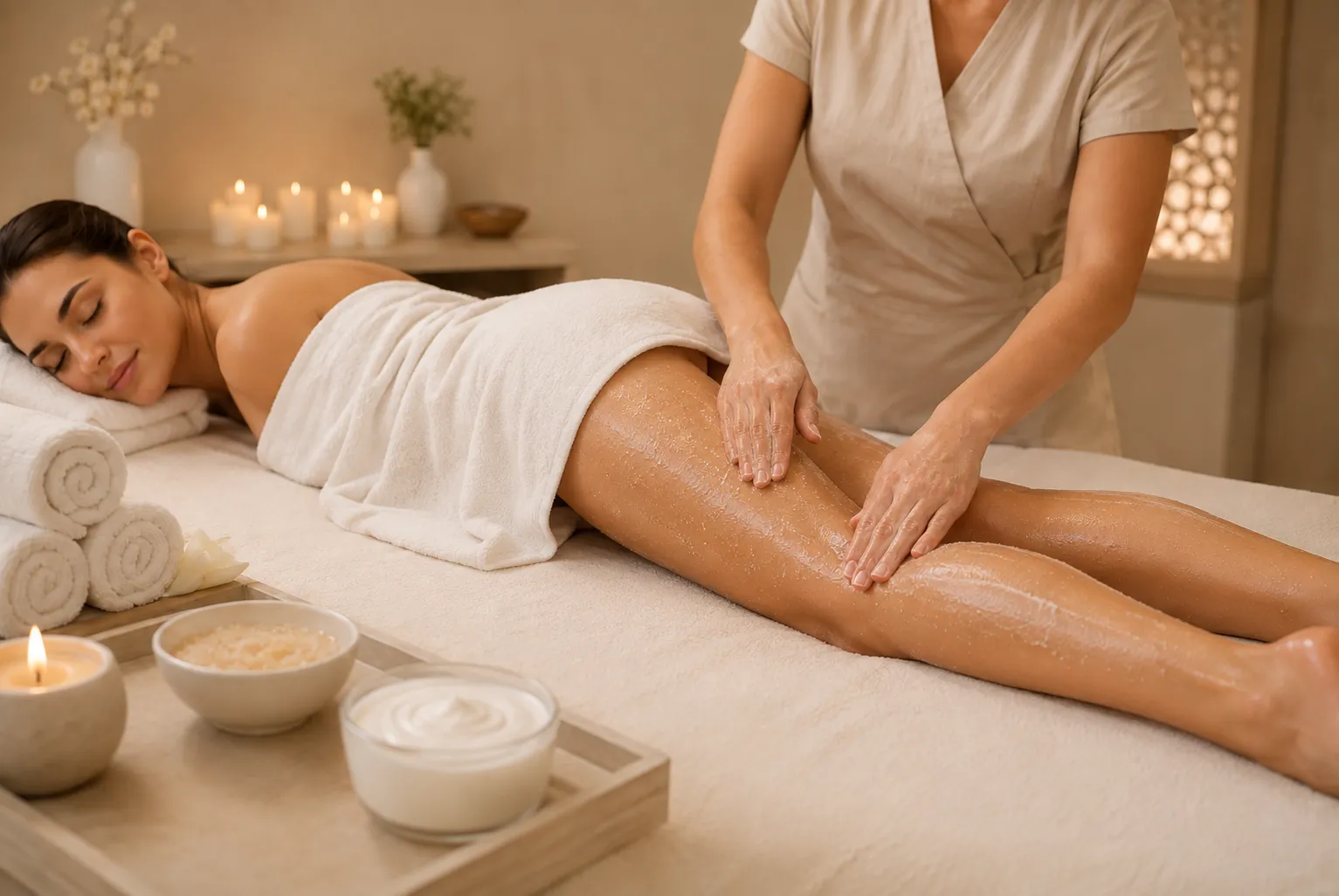 Trattamento Body Vitality Scrub e Idtratazione