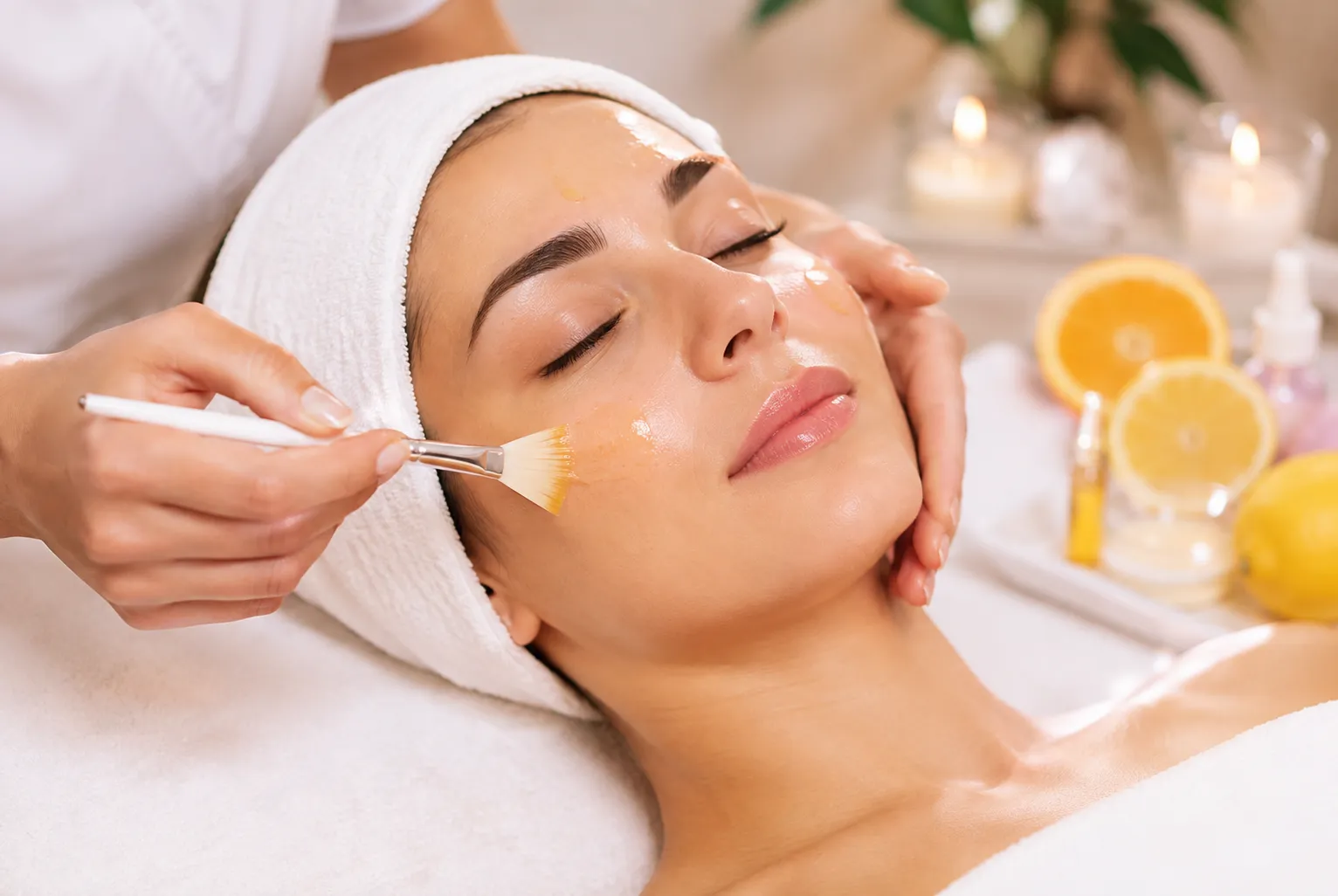 Trattamento Viso alla vitamina C e prebiotici